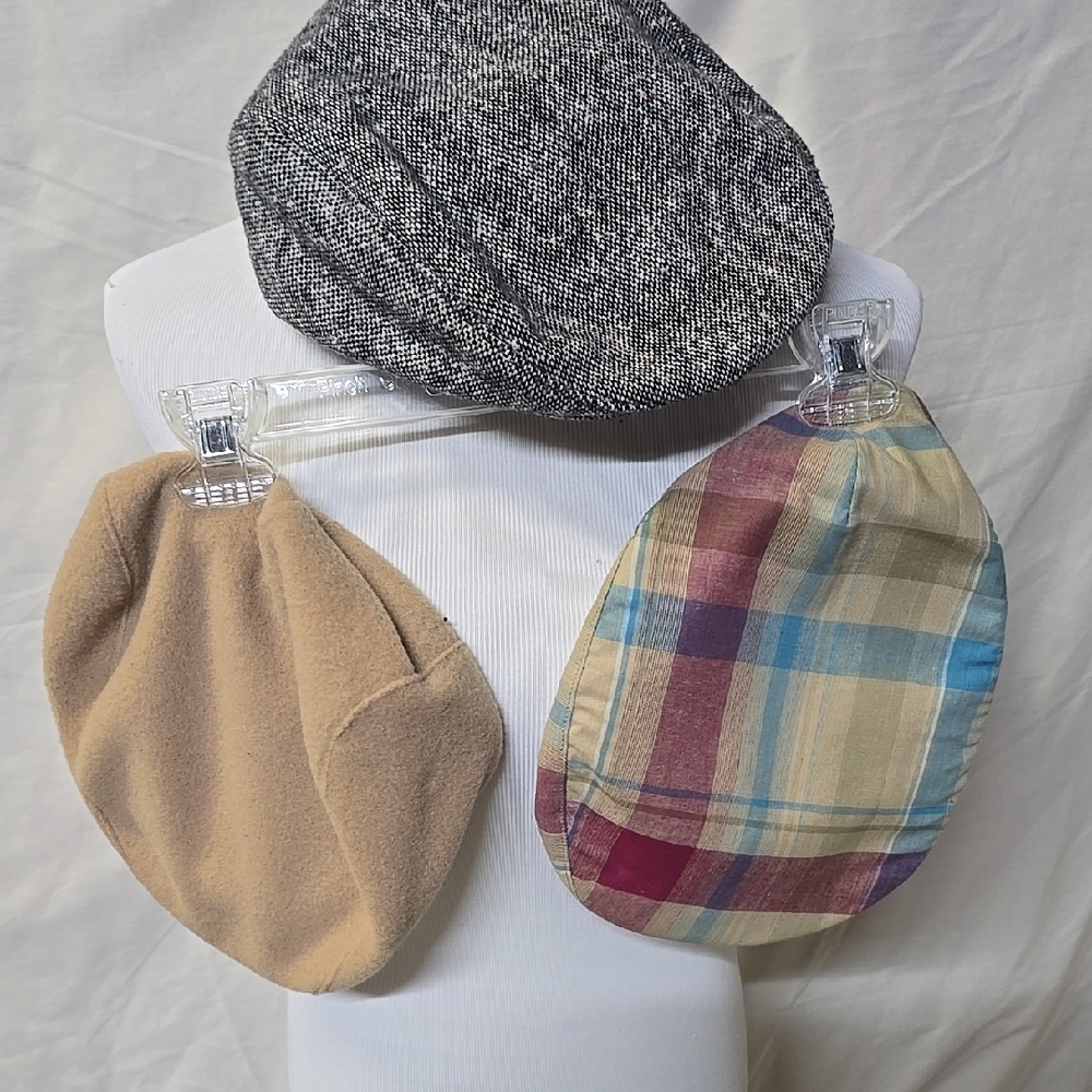 Stylish Multicolor Plaid Cap